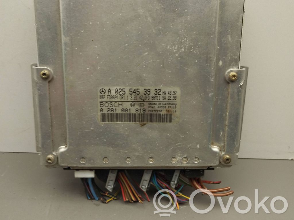 Mercedes-Benz C W203 Engine control unit/module 