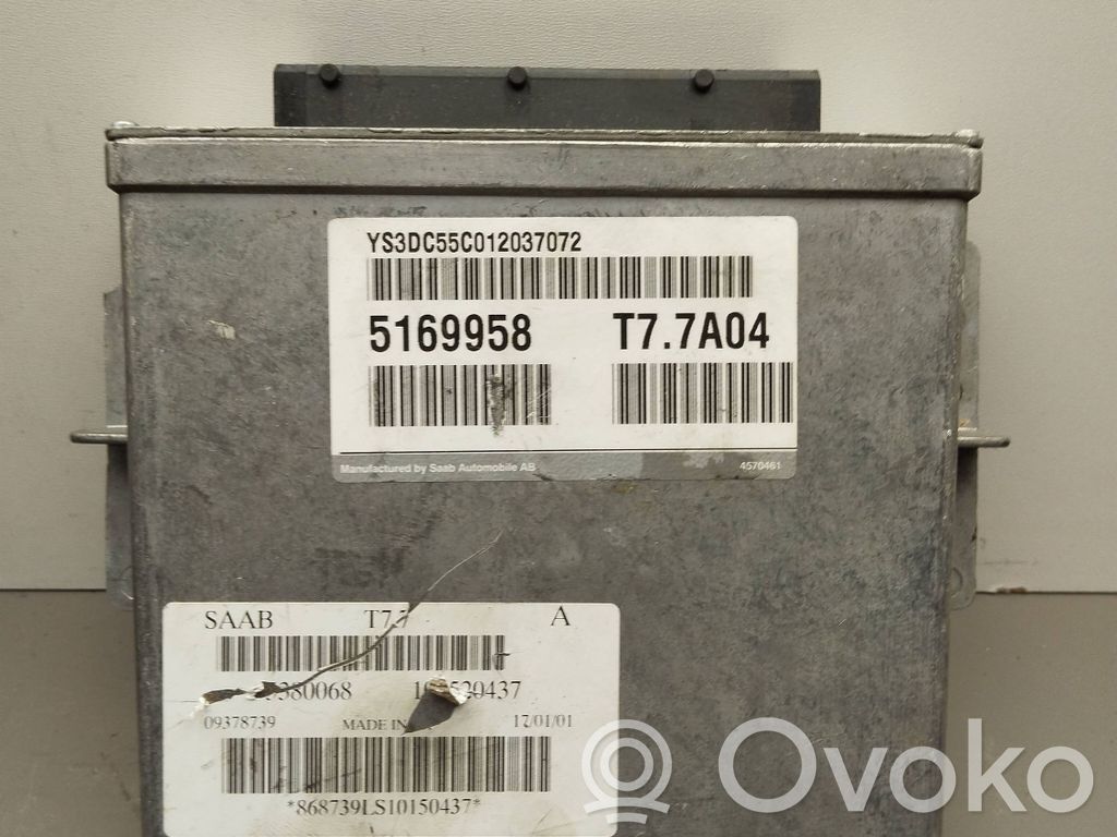 Saab 9-5 Airbag control unit/module 