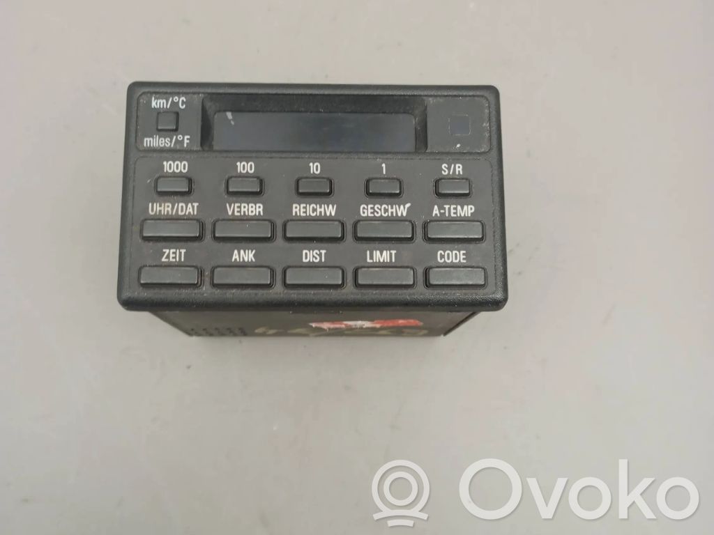 BMW 7 E32 On-board computer control switch 