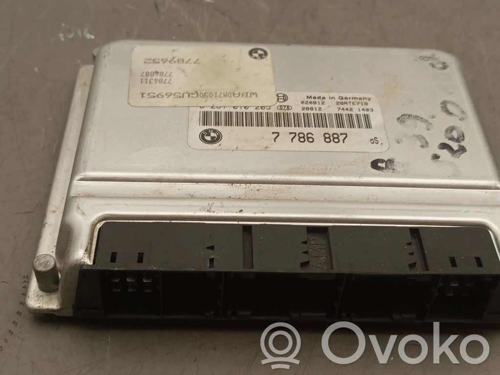 BMW 5 E39 Unidad de control/módulo del motor 