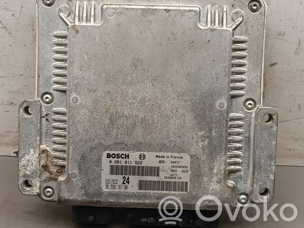 Peugeot 807 Engine control unit/module 