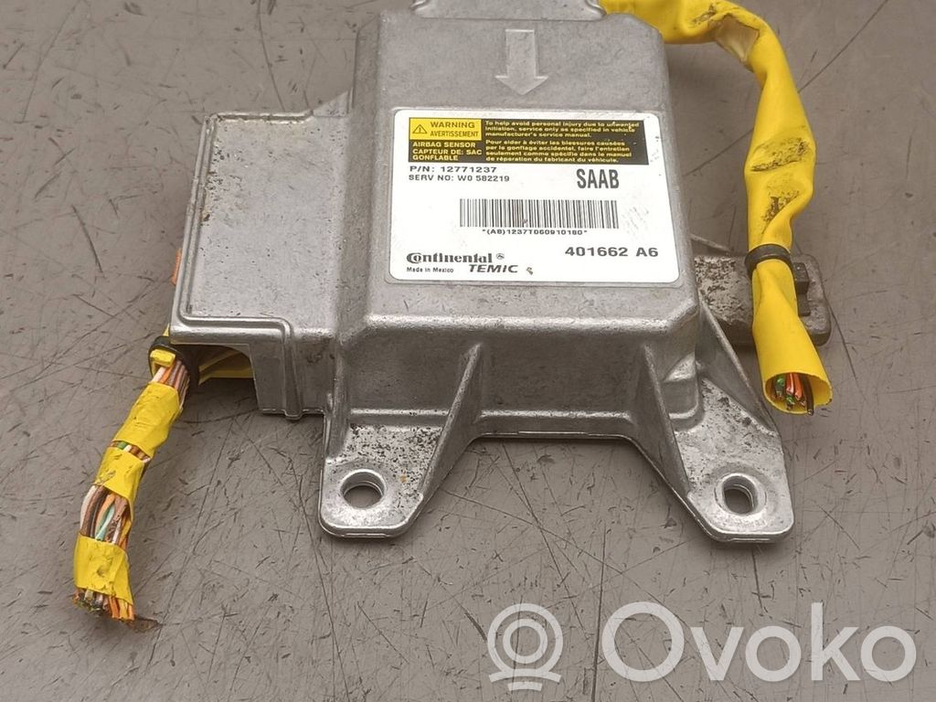 Airbag control unit/module   12771237,401662A6
