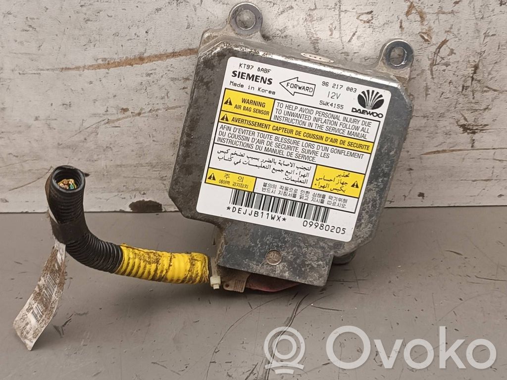 Daewoo Lanos Airbag control unit/module 