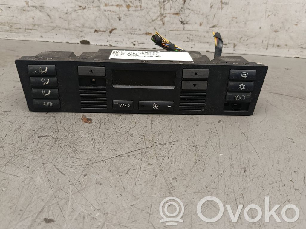 BMW 5 E39 Console centrale, commande chauffage/clim 