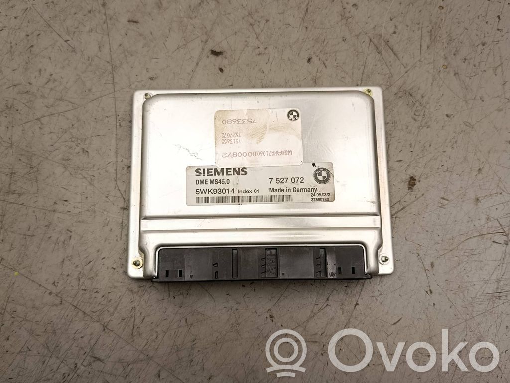 BMW 5 E60 E61 Engine control unit/module 