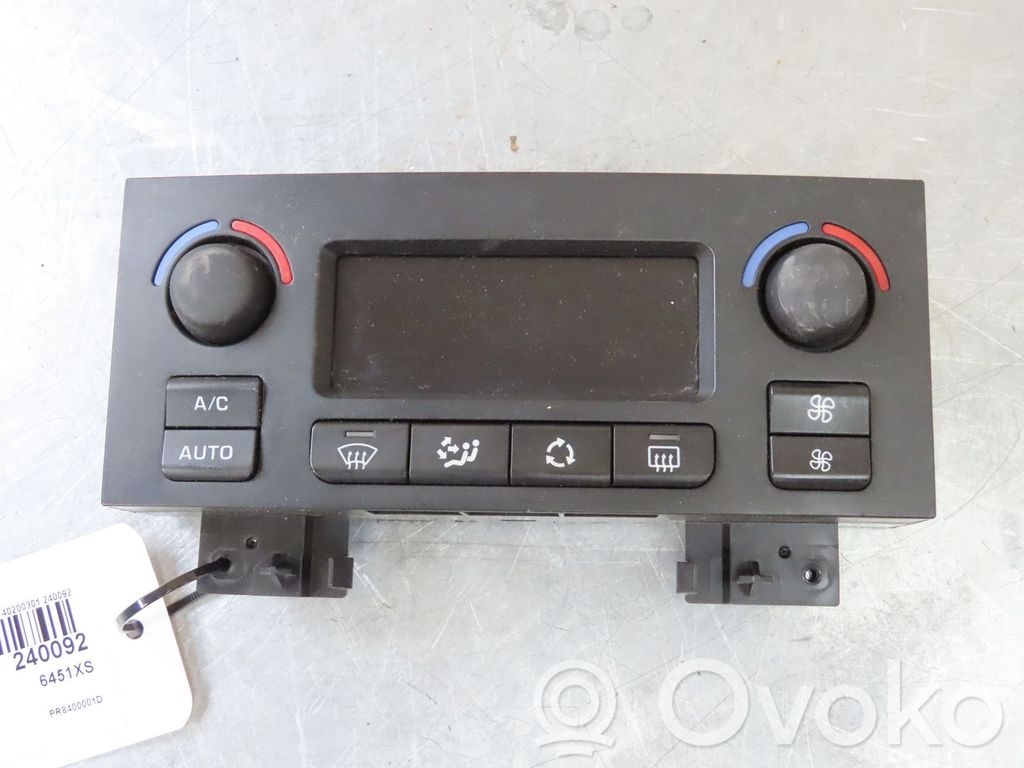 Citroen Jumpy Climate control unit 