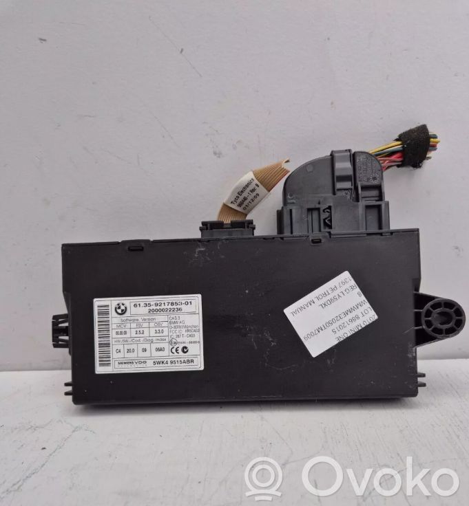 Moduł / Sterownik komfortu   61359217853,61359217853,5WK49515,49515,49515ABR,5WK49515ABR,9217853