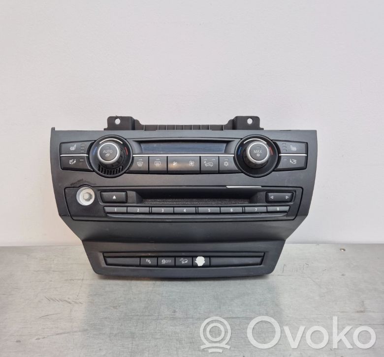 BMW X6 E71 Climate control unit 