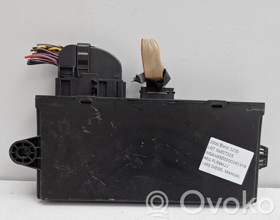 BMW 5 E60 E61 Juego de cerradura y set ECU del motor 
