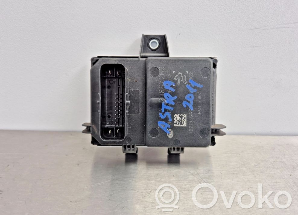 Opel Astra J Unité de commande / module de pompe à carburant 