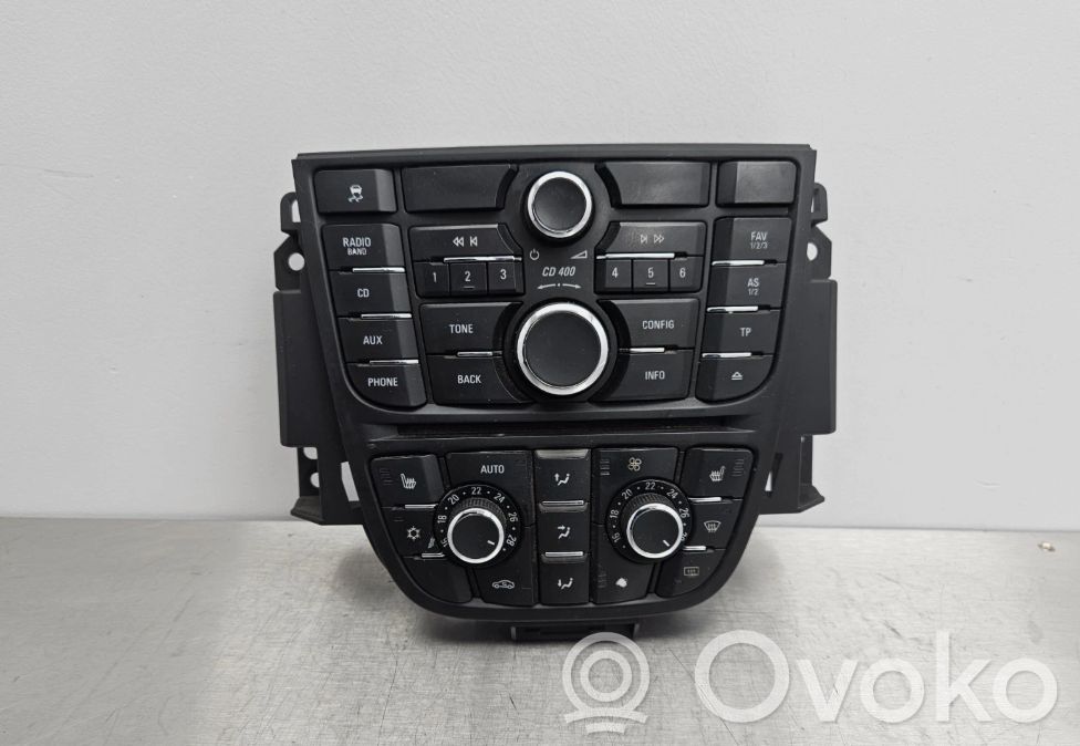 Opel Astra J Centralina del climatizzatore 