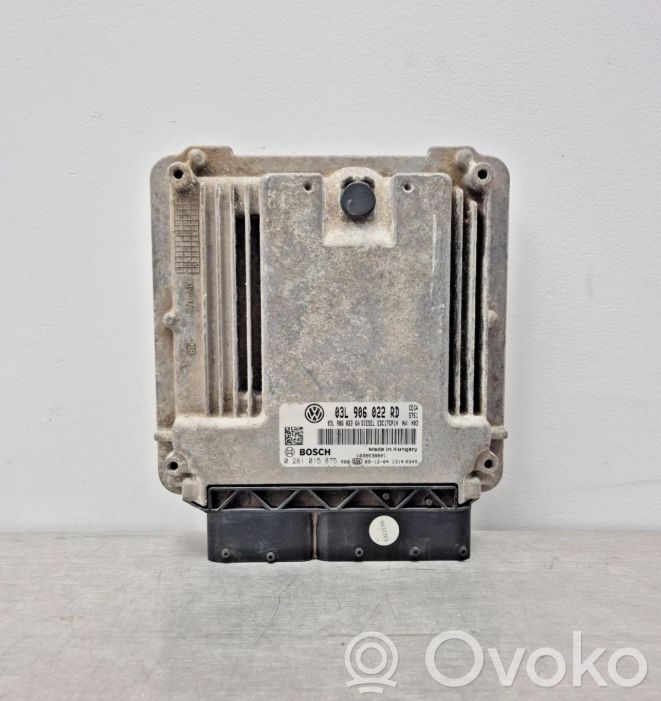 Engine control unit/module   03L906022RD,03L906022RD,03L906022GA,0281015875,03L906022,03L906022RD,1039S38801