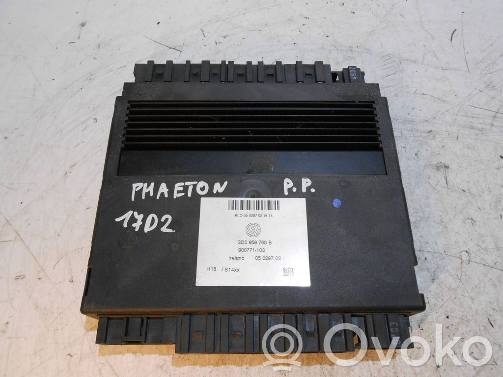 Module de commande de siège   3D0959760B