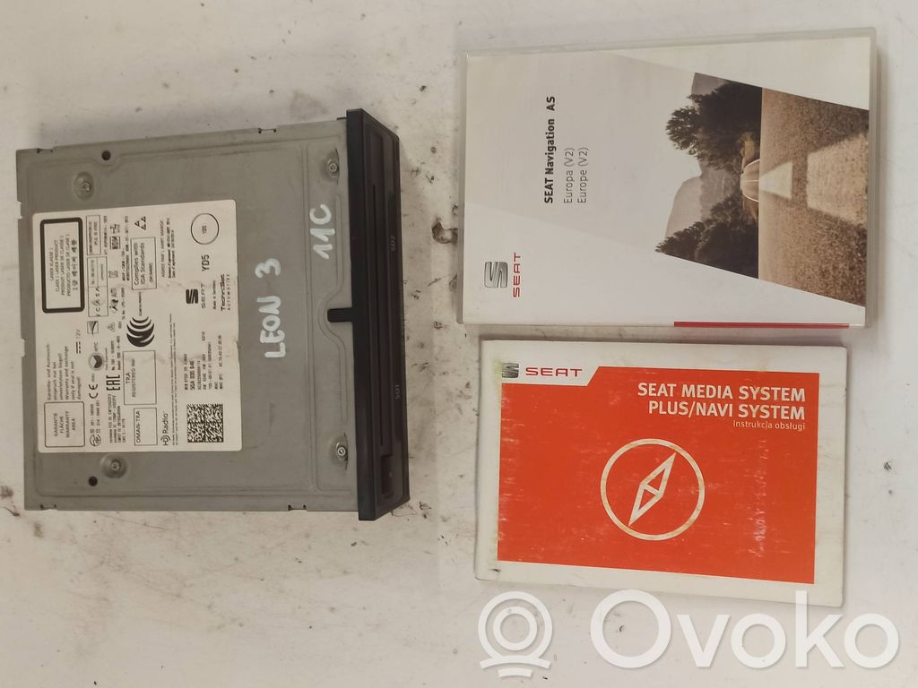 Seat Leon (5F) CD/DVD player unitate navigație 