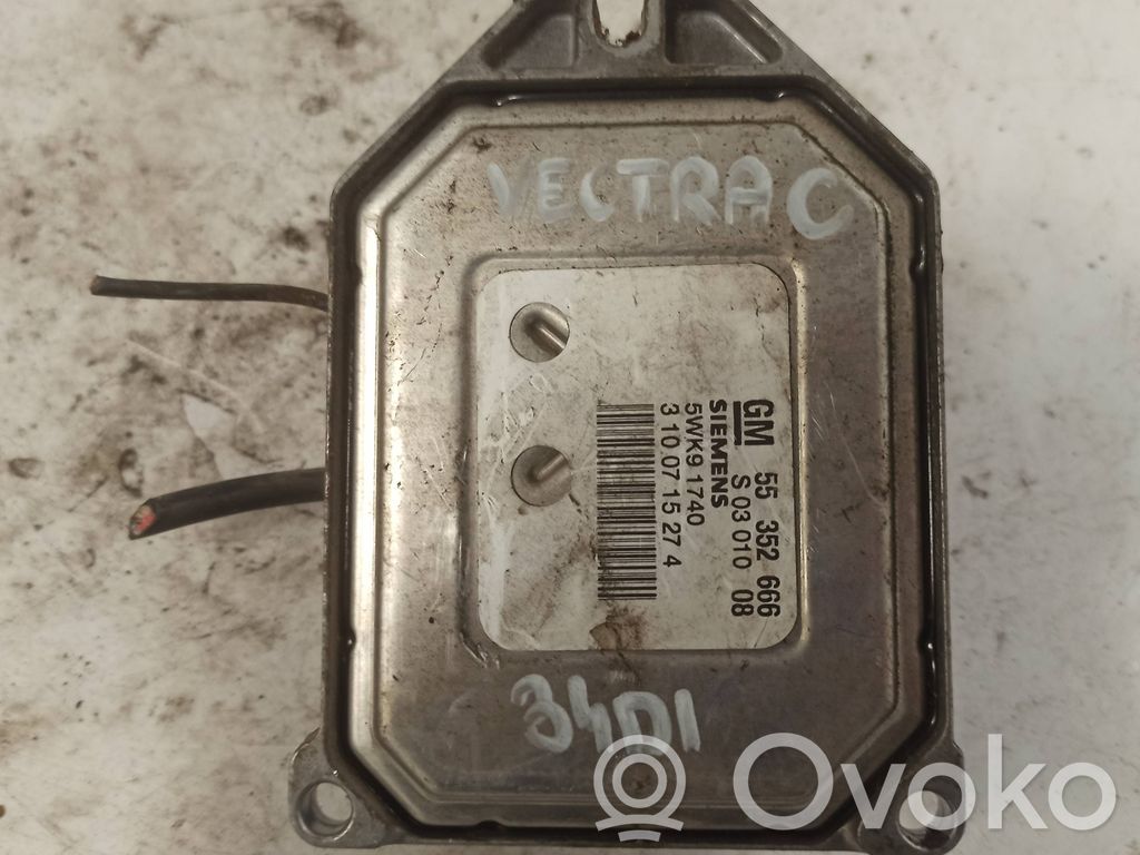 Unidad de control/módulo del motor   55352666