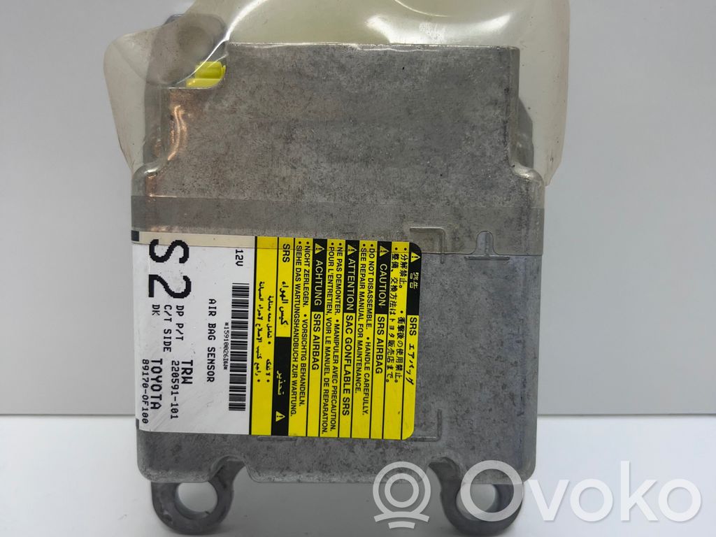 Toyota Verso Airbag control unit/module 