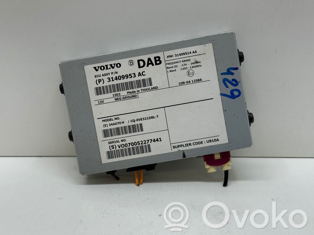 Antenna control unit   31409514,31409953,V0070052277441