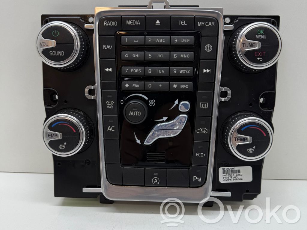 Volvo S60 Unidad de control climatización 