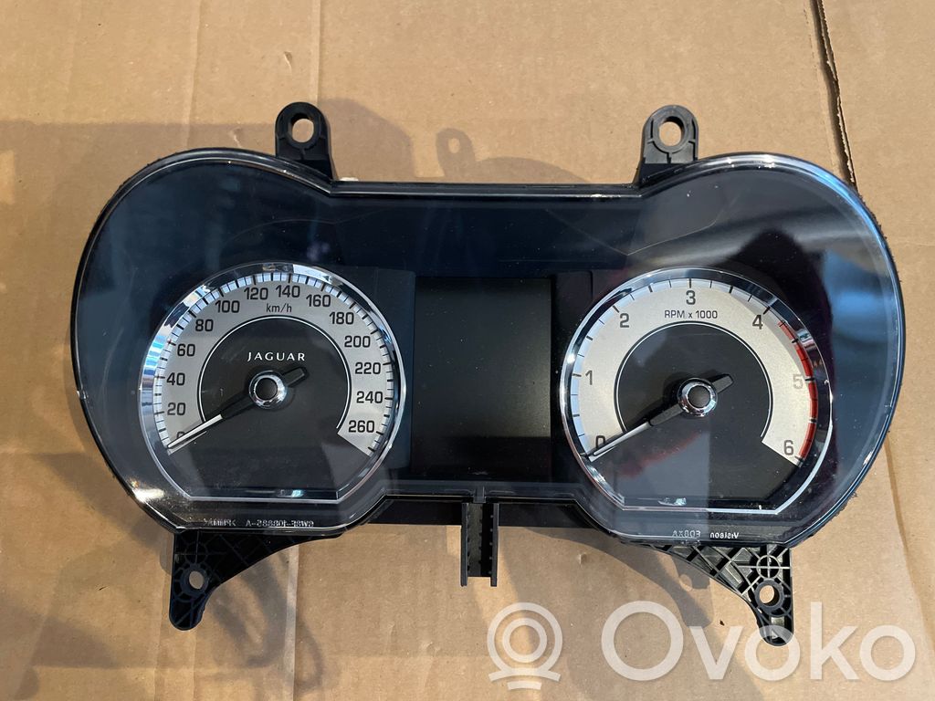 Jaguar XF Vitezometru (grup de instrumente) 