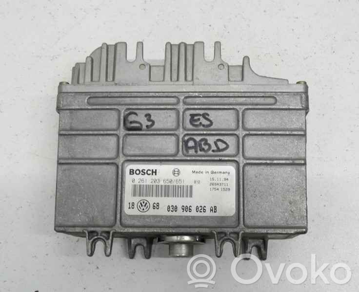 Engine control unit/module ECU   030906026AB,0005231,6162872,VDMS12