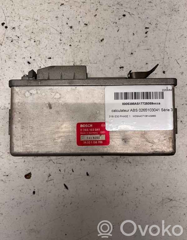 BMW 3 E30 Unitate/modul control ABS 