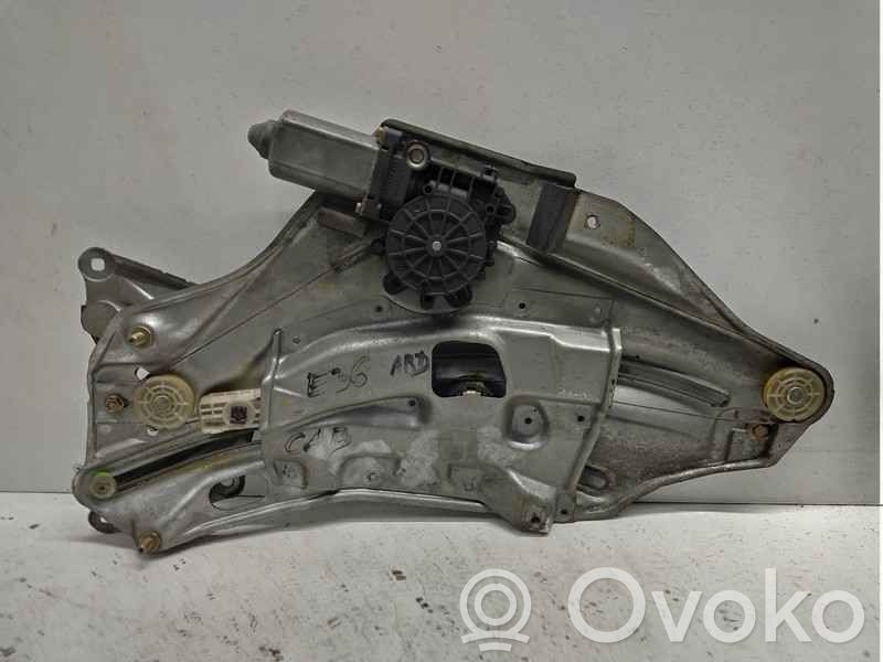 BMW 3 E36 Macara geam ușă spate cu motor 