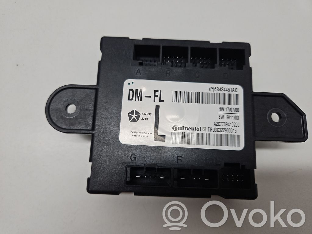 Chrysler Pacifica Unidad de control/módulo de la puerta 