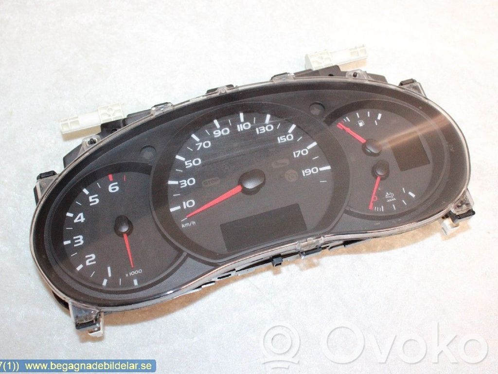 Speedometer (instrument cluster)   248107469R,248101030R