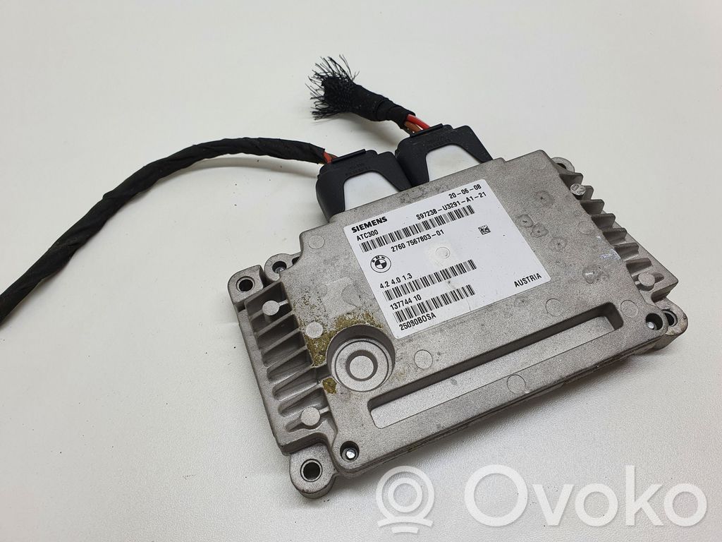 BMW 5 E60 E61 Pavarų dėžės valdymo blokas 