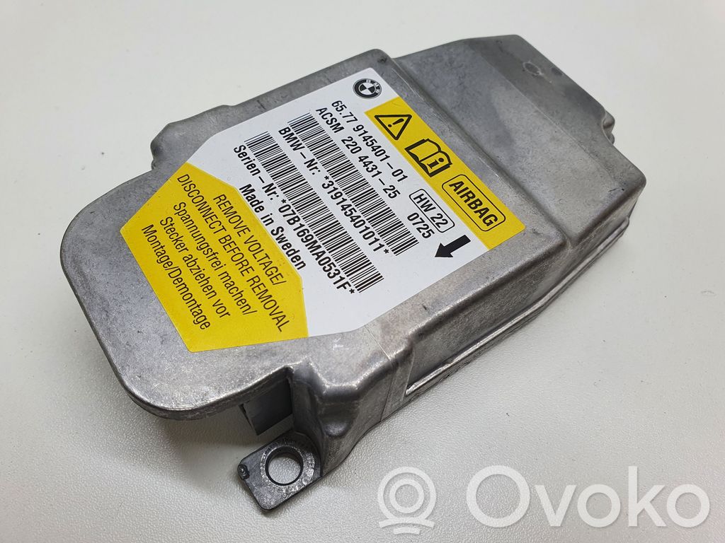 BMW 5 E60 E61 Airbag control unit/module 