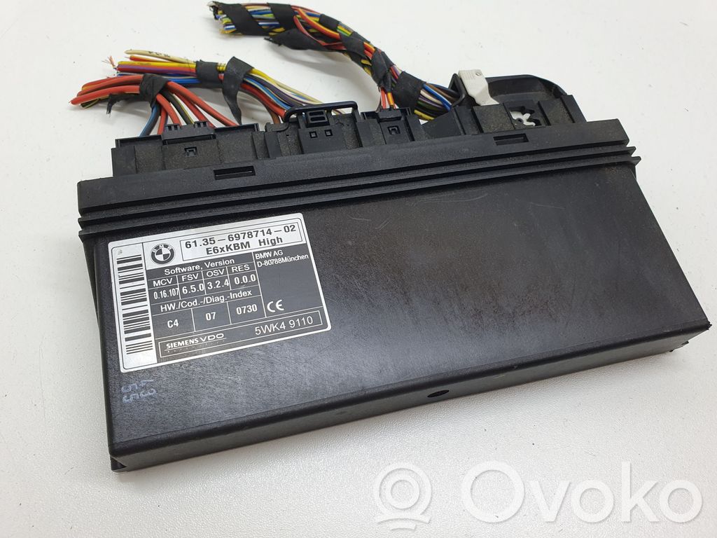 BMW 5 E60 E61 Komforta modulis 