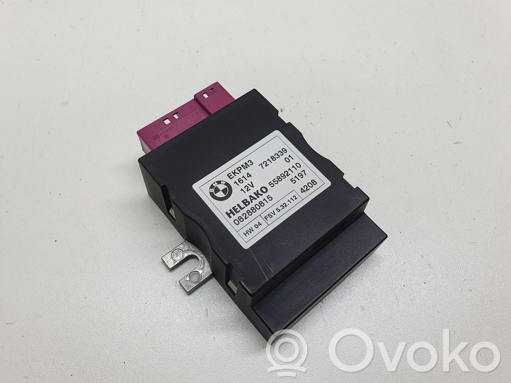 Fuel injection pump control unit/module   7218339,16147218339,55892110