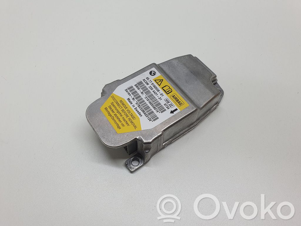 BMW 5 E60 E61 Unidad de control/módulo del Airbag 