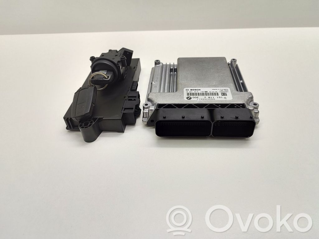BMW 5 E60 E61 Engine ECU kit and lock set 