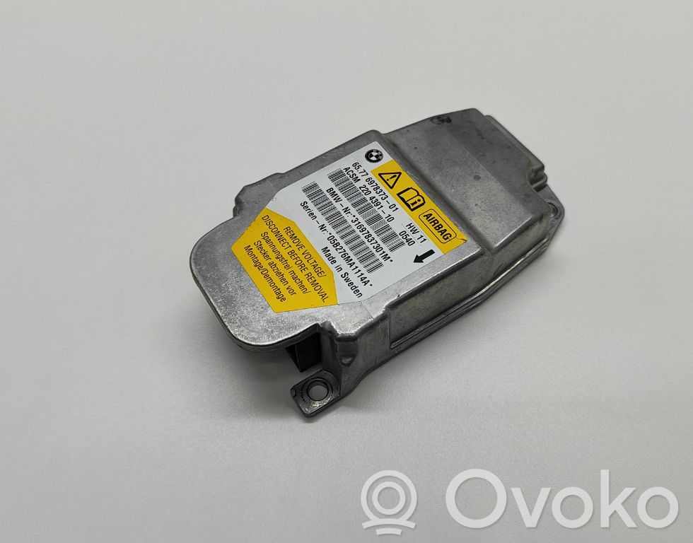 BMW 5 E60 E61 Turvatyynyn ohjainlaite/moduuli 