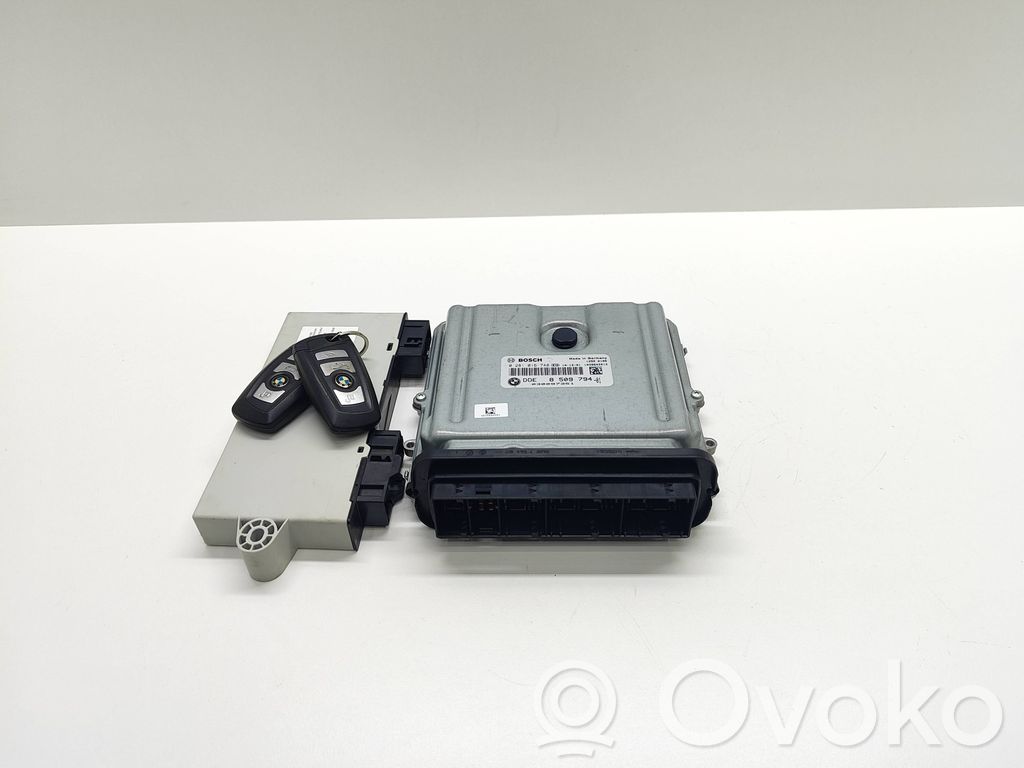 BMW 5 F10 F11 Engine ECU kit and lock set 