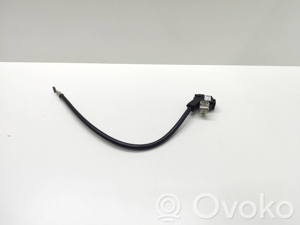 BMW 5 F10 F11 Minus / Klema / Przewód akumulatora 