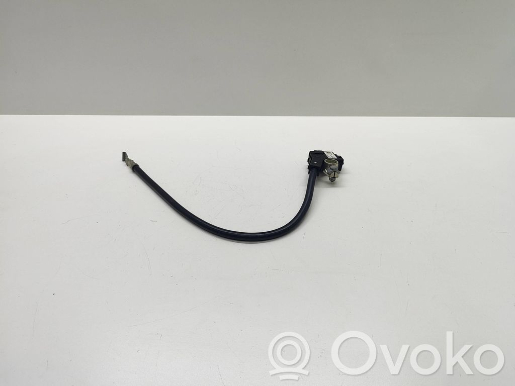 BMW 5 F10 F11 Minus / Klema / Przewód akumulatora 