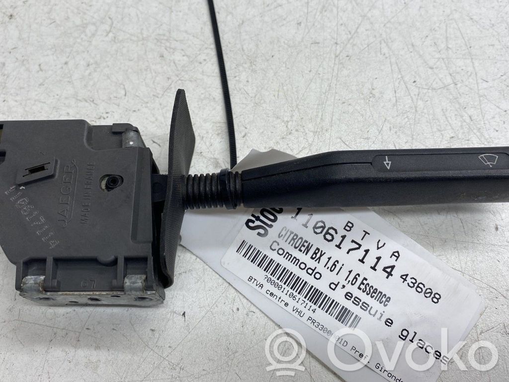 Wiper control stalk