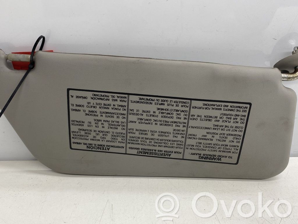 Daewoo Matiz Sun visor 