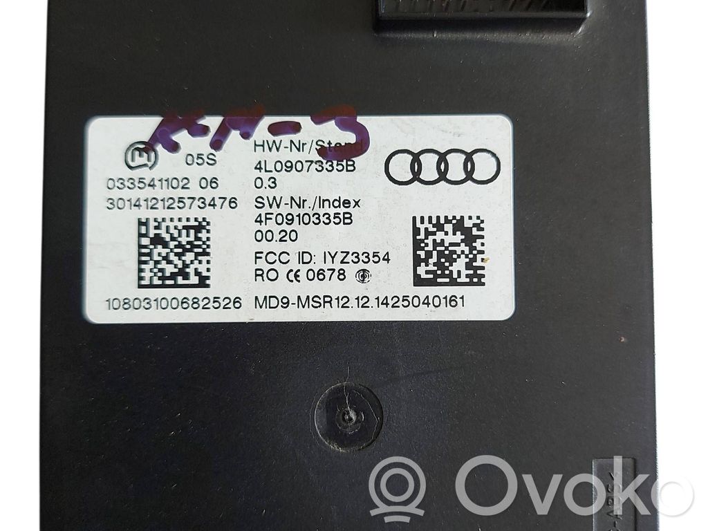 Audi Q7 4L Centralina/modulo keyless go 