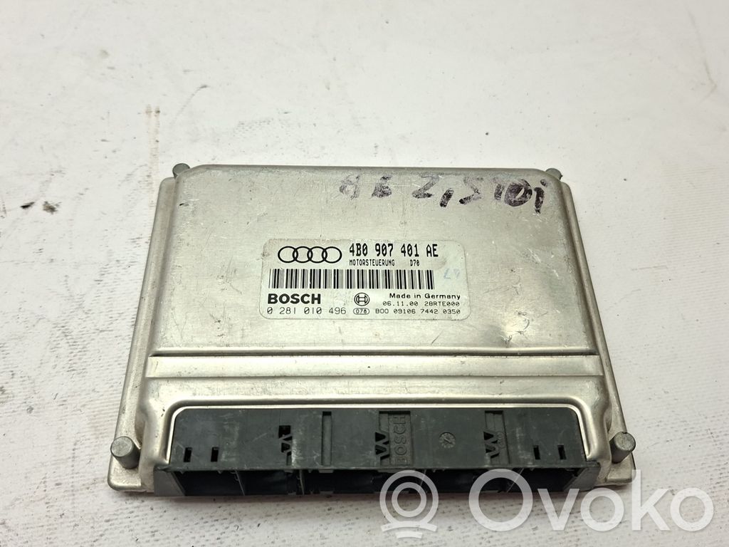 Audi A6 S6 C5 4B Unidad de control/módulo del motor 