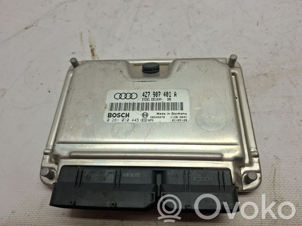 Engine control unit/module   4Z7907401A,081010445,28SA5078