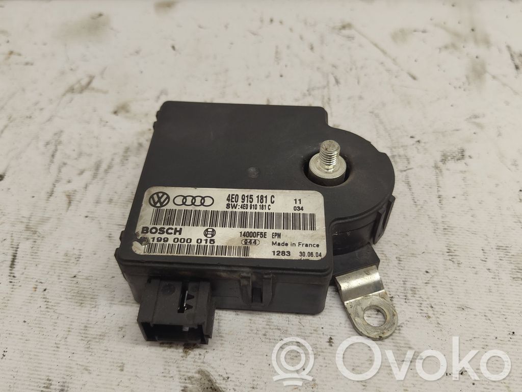 Audi A8 S8 D3 4E Modul control baterie 