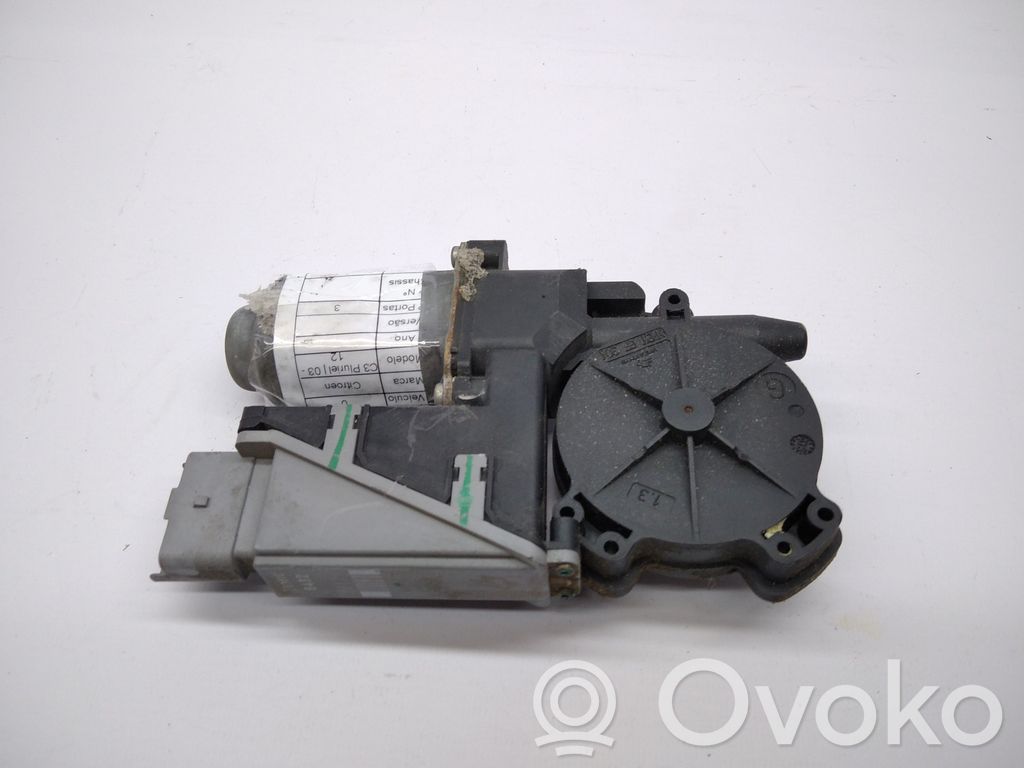 Citroen C3 Pluriel Motor del regulador de la ventanilla de la puerta delantera 