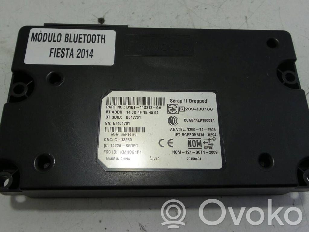 Bluetooth modulis   D1BT14D212GA,MODULOBLUETOOTH