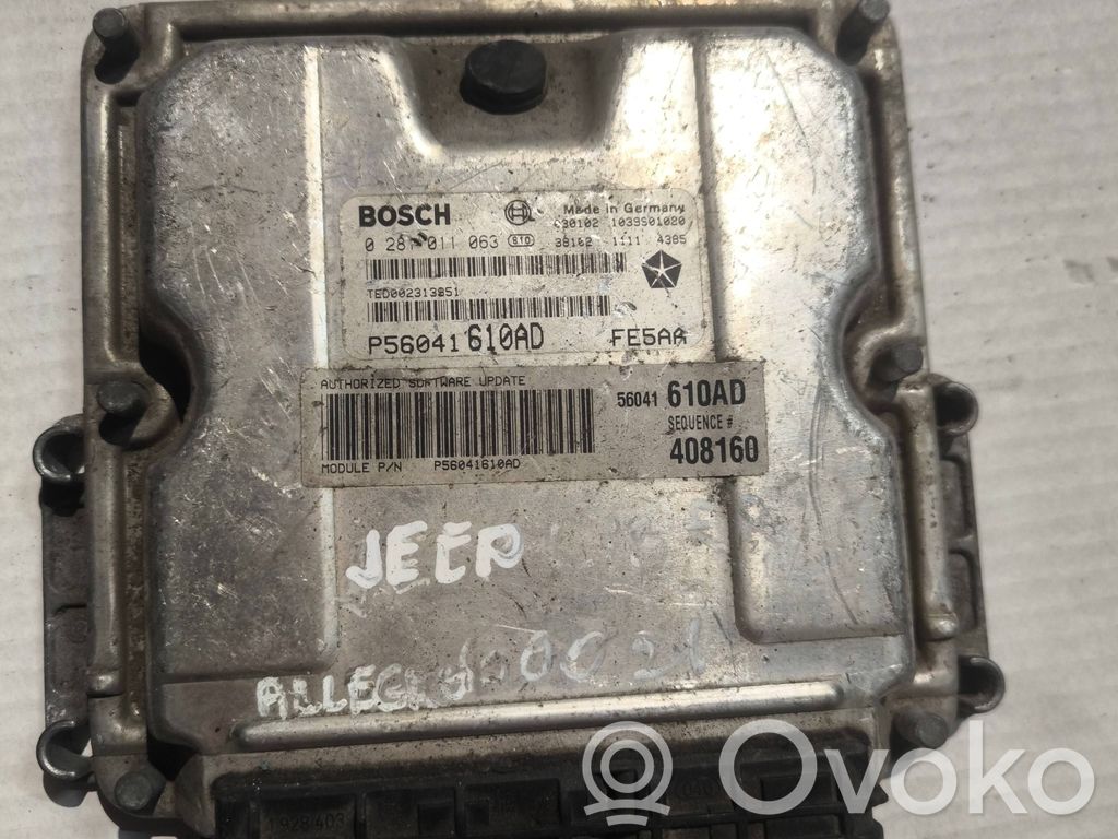 Jeep Liberty Engine control unit/module 