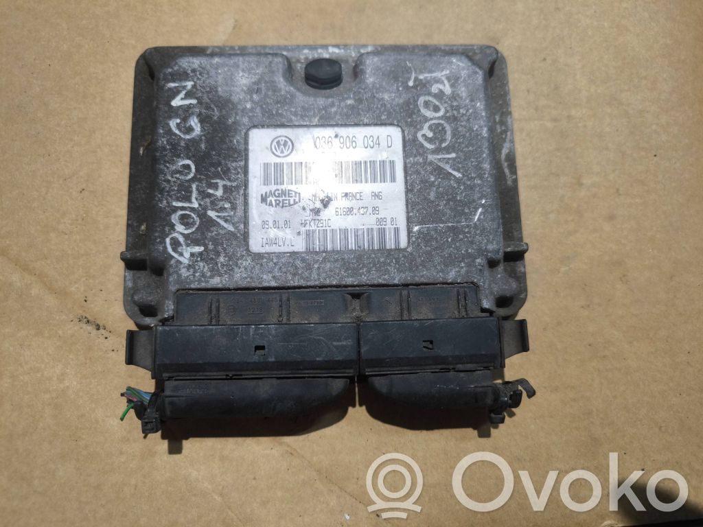 Engine control unit/module   036906034D,6160043709