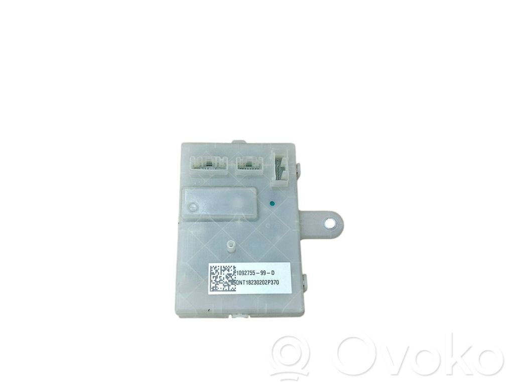 Other control units/modules   109275582B,109275599D,1092755