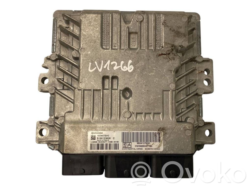 Peugeot 3008 I Engine control unit/module 